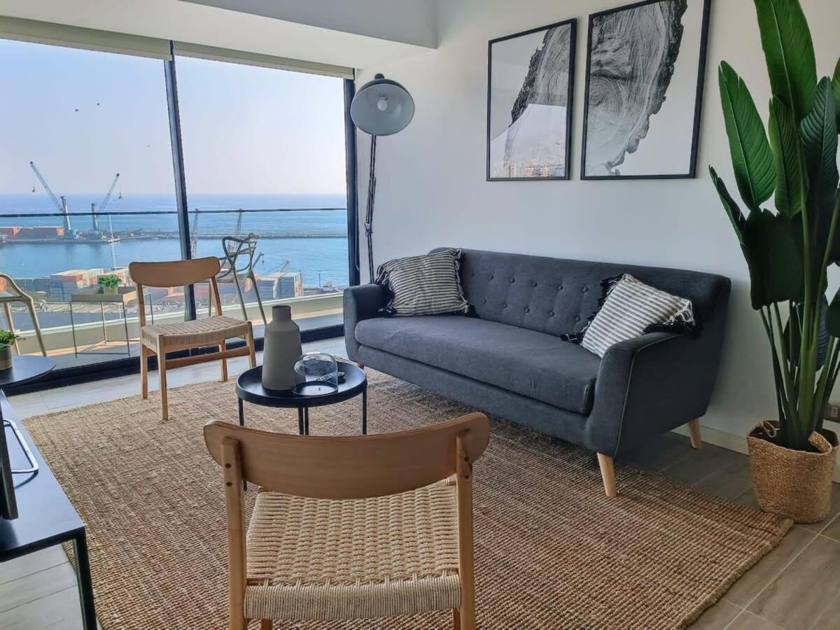 Hom I Duplex Con Terraza Y Parking Con Vista Al Mar 1118 *